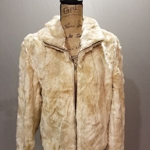 NWT Kristen Blake Faux Fur Blazer